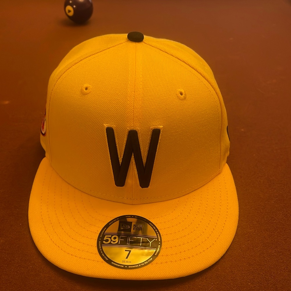 New era hat, size 7 from the fast food drop Washington nationals Waffle House